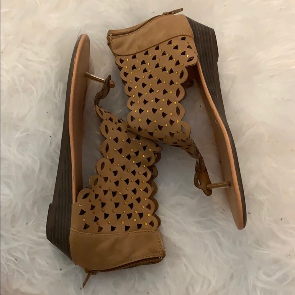 Brown sandals